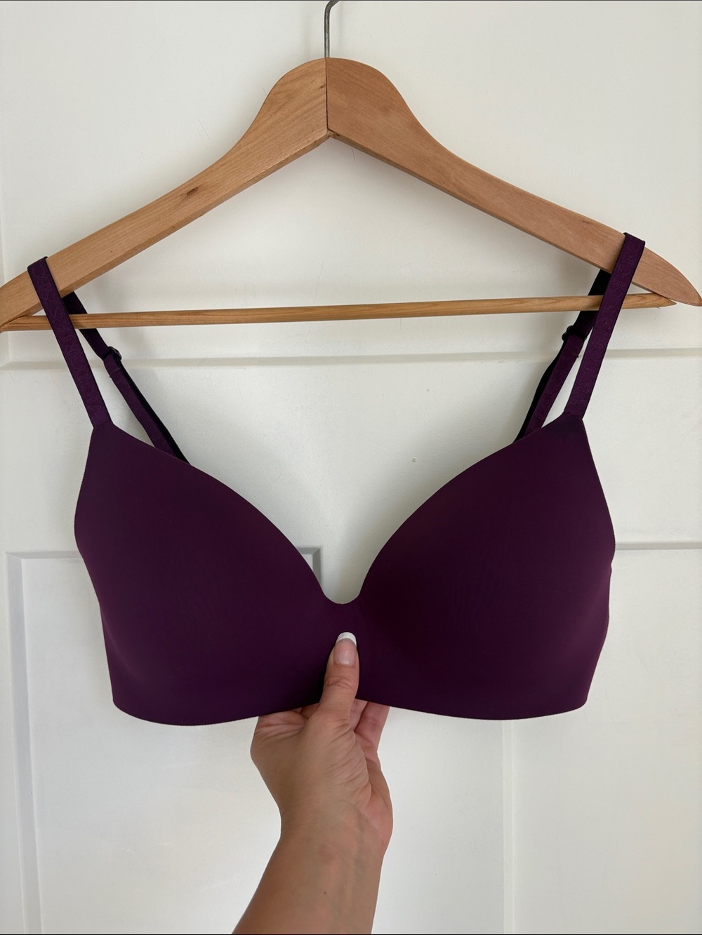 Wireless seamless push up bra